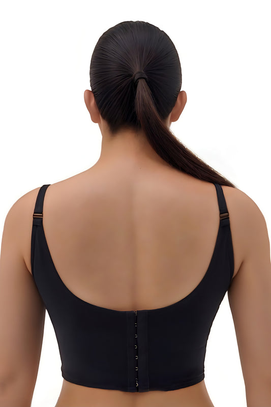 High-Support Control Bra with Cups