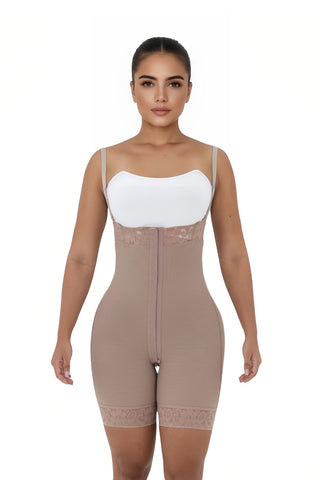 Cheeky Faja with Front Hooks & Strong Compression